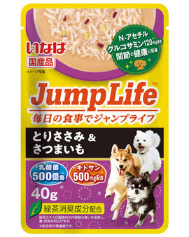 Inaba Jump Life Chicken & Sweet Potato Food Pouch Single Pack