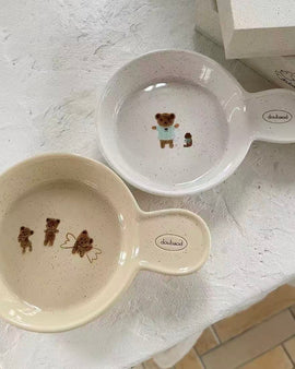 Doubaod "Little Bear" Series Ceramic Pet Bowl
