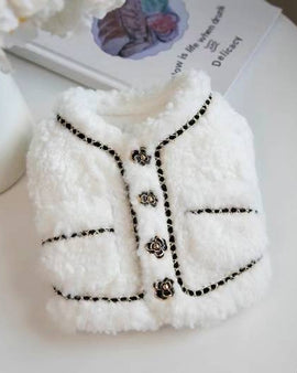 Winter Fleece Button Jacket