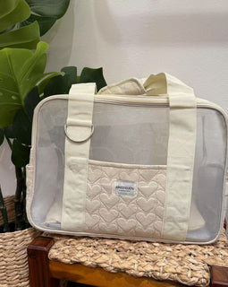 Heart Mesh Pet Carrier