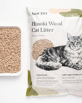 KOCHO Hinoki Wood Cat Litter
