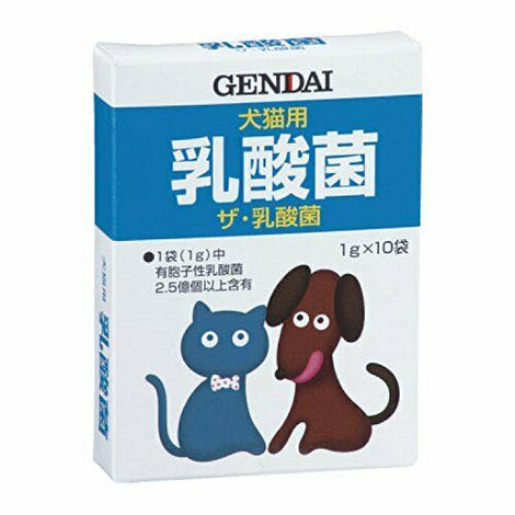 GENDAI  Lactic acid bacteria for cats and dogs (powder) 1gx10 packs