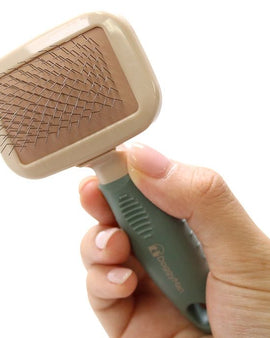 Doggyman Pet Beauty Salon Square Slicker Brush Mini for Dogs and Cats