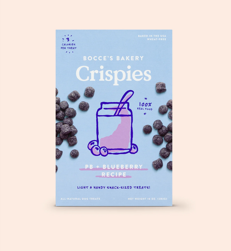 BOCCE'S BAKERY PB + Blueberry Crispies