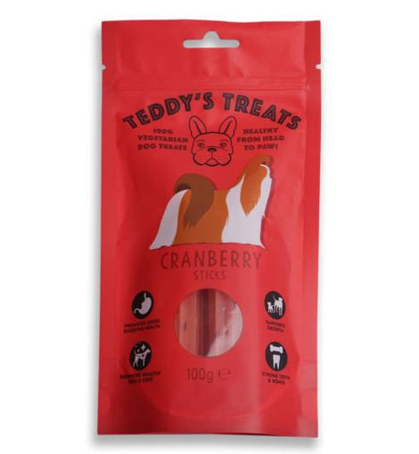 TEDDY'S TREAT Cranberry Sticks