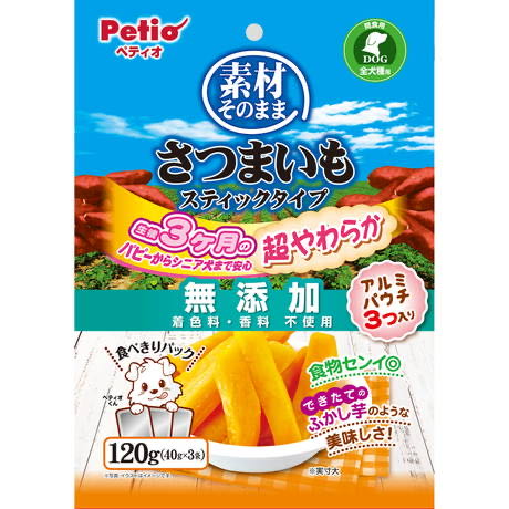 Petio Soft Sweet Potato Sticks