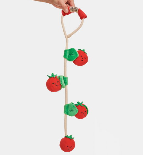 Cherry Tomato Nose Work & Tug Toy