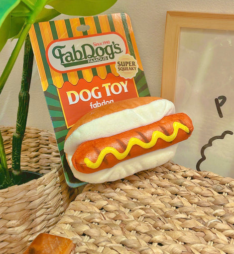 Fabdog'S Hot Dog Toy