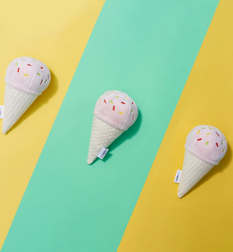Ice Cream Corn Toy (Rustle Toy)