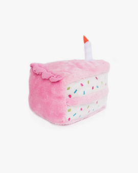 Zippypaws Birthday Cake Pink