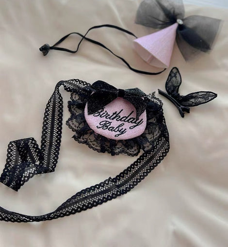 PRINCESS STYLE LACE BIRTHDAY SUIT