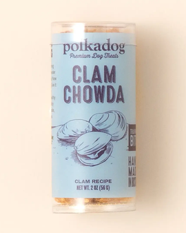 Mini Tube: Clam Chowda, Training Bits - 2oz - Dog Treats