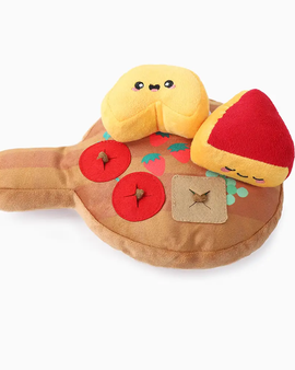Hugsmart Pet - Picnic Time | Cheese Board - Dog Plush Toy