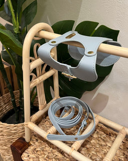 Macaron Tone Leather Harness Set