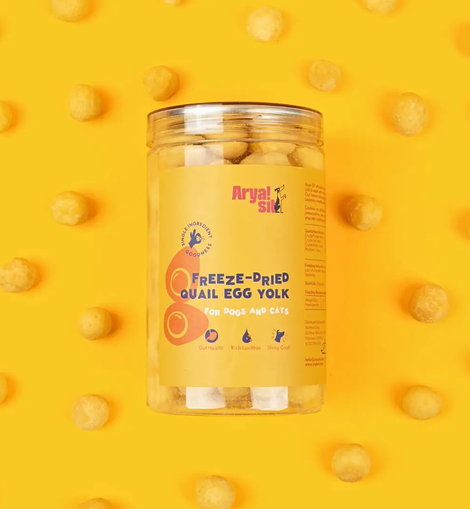 Arya Sit Freeze Dried Quail Egg Yolk (large)