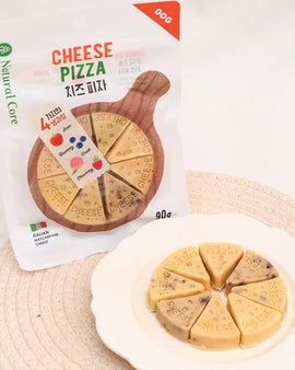 Natural Core Cheese Pizza with Chicken & Fruits