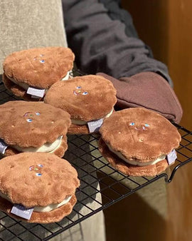Cookie Sandwich Squeaker Nosework Toy