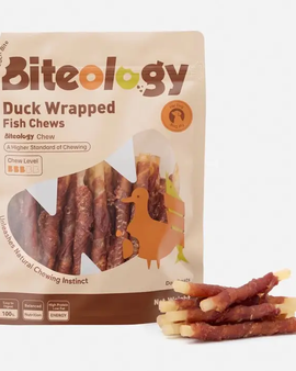 Duck Wrapped Fish Chews 10oz