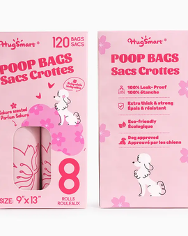 Hugsmart Pet - Poop Bag | Sakura Poop Bags 8pack