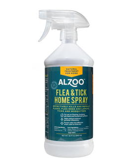 ALZOO Plant-Based Flea & Tick Home Spray, 32oz