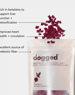 dogged Freeze Dried Beets Topper