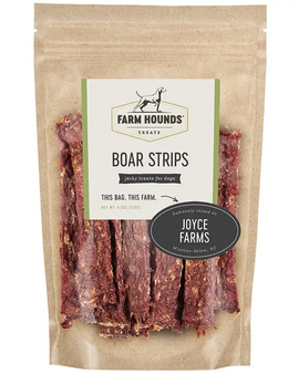 Boar Strips - All-Natural Dog Treats- 4.5oz