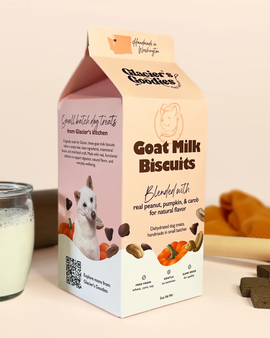 Goat Milk Dog Treats — Peanut, Pumpkin, and Carob