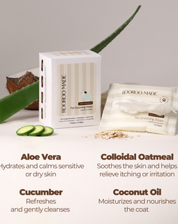 RooRoo made Pet Grooming Wipes