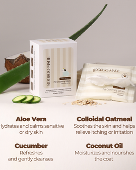 RooRoo made Pet Grooming Wipes