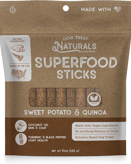 Dog Treat Naturals Sweet Potato & Quinoa Superfood Sticks
