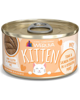 WERUVA Kitten Tuna & Salmon in a Hydrating Purée