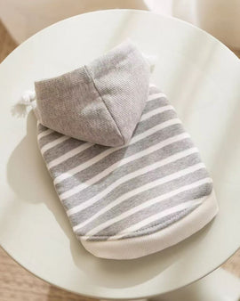 Striped Hoodie Sweater