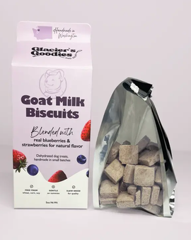 Goat Milk Dog Treats — Blueberry & Strawberry