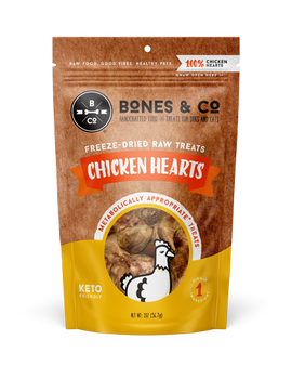 Bones & Co Freeze Dried Chicken Hearts