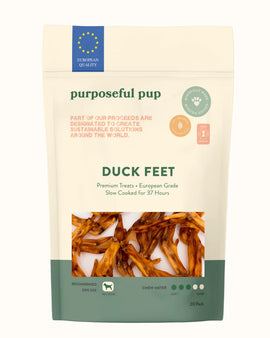 Purposeful Pup Duck Feet 20pc