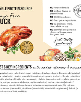 The Honest Kitchen Dehydrated Duck Dog Food
