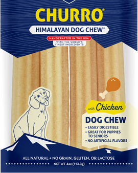 Himalayan Pet Churro Chew with Chicken