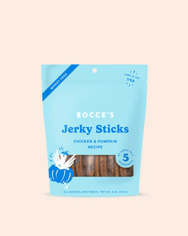 Bocce's Bakery Chicken & Pumpkin Jerky Sticks