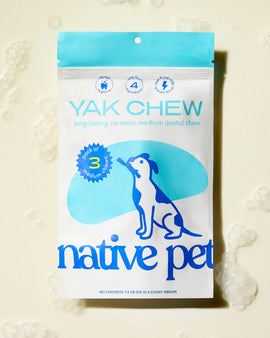 Native Pet Yak Chews - Medium (Pack of 3)