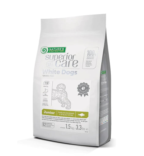 Nature's Protection White Dog Grain Free with White Fish Junior