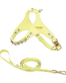 ARKIKA Gemstone Harness & Leash Set