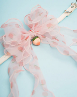 Peach Dream Bowtie Collar