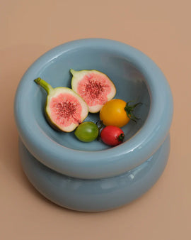 Souffle Pet Bowl - Frozen Blue