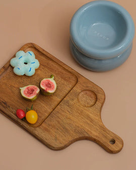 Souffle Pet Bowl - Frozen Blue