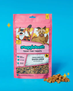 Snaggletooth Duck Liver Teeny Tiny Treats
