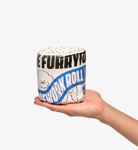 TheFurryFolks Toilet Paper Nosework Toy
