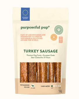Purposeful Pup Turkey Sausage 10pc