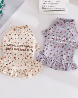 Floral Pattern Skirt