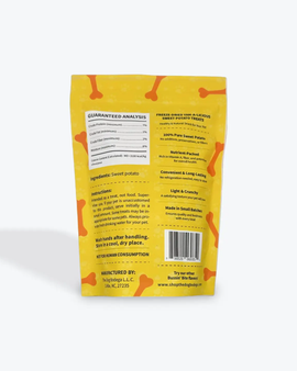The Dog Bodega Freeze Dried Dog Treats - Sweet Potato