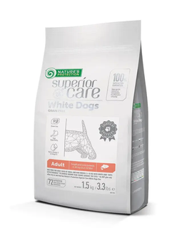 Adult Dogs Food For Light Coat Small & Mini Breeds with Salmon